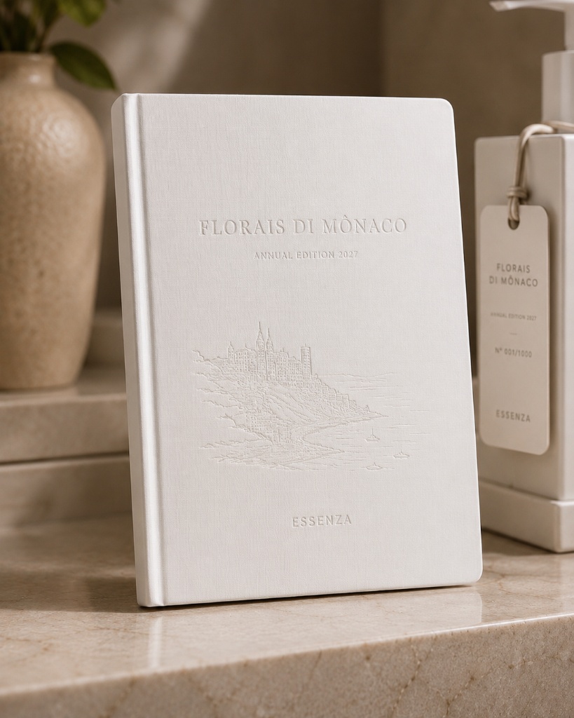 Livro exclusivo Florais di Mônaco Annual Edition 2027